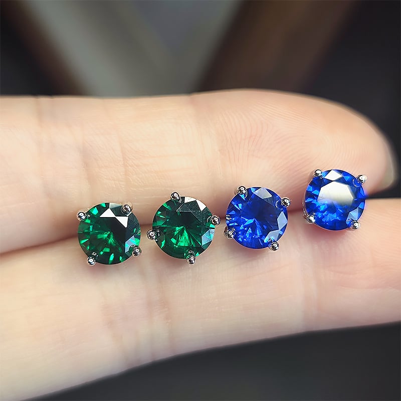 Naušnice od bakra s elektroplatnom, geometrijskog oblika — Meilong Xingheng Jewelry