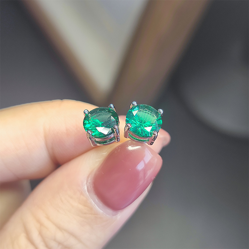 Naušnice od bakra s elektroplatnom, geometrijskog oblika — Meilong Xingheng Jewelry