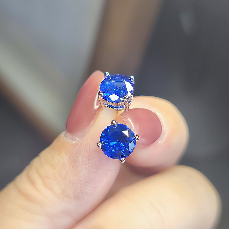 Naušnice od bakra s elektroplatnom, geometrijskog oblika — Meilong Xingheng Jewelry