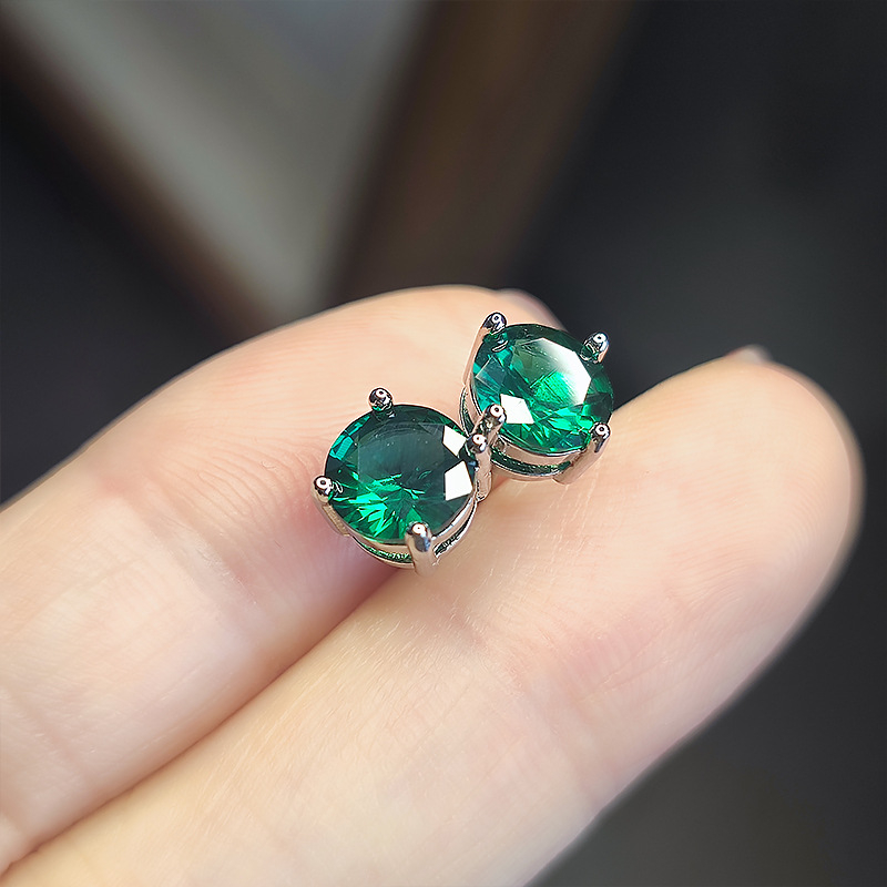 Naušnice od bakra s elektroplatnom, geometrijskog oblika — Meilong Xingheng Jewelry