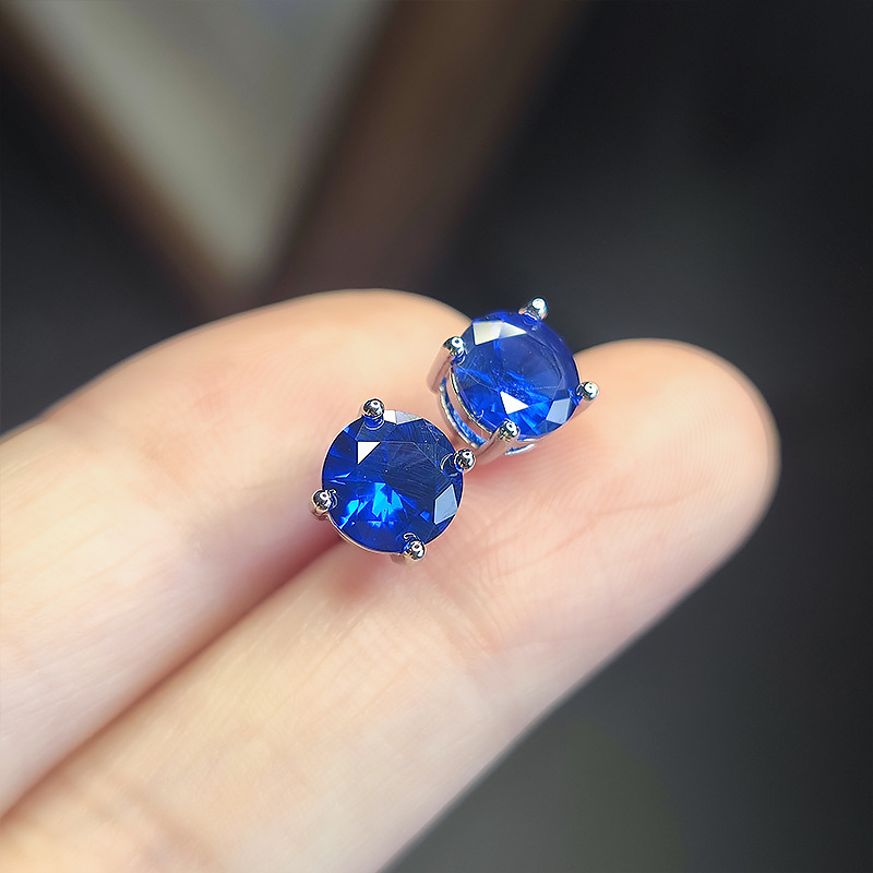 Naušnice od bakra s elektroplatnom, geometrijskog oblika — Meilong Xingheng Jewelry