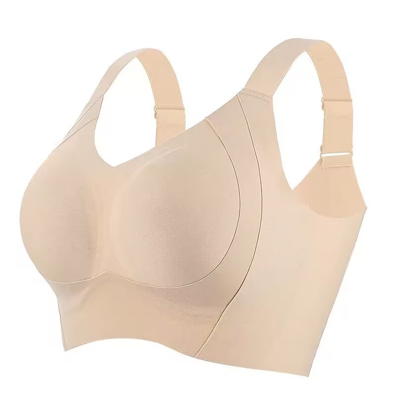 Sutien cu suport superior reglabil, anti-cadere, cupă întreagă, fără urme, confortabil