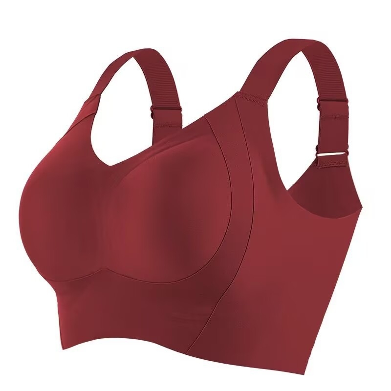 Sutien cu suport superior reglabil, anti-cadere, cupă întreagă, fără urme, confortabil