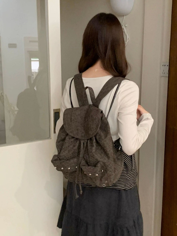 Ranac s leopard printom, kapacitet 20–35 L, kompatibilan s 13-inčnim prijenosnim računalom, najlon materijal, stil za slobodno vrijeme putovanja