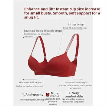 Nylon anyagú melltartó 3/4 kosárral, acélgyűrű nélkül, formázott kosár vékony felső él és vastag alsó él, fix dupla pántok, hátul három sor zár