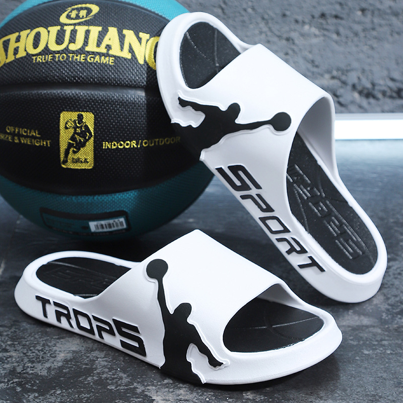 Джапанки за мъже, марка Qile family, младежки стил с открит пръст, PVC горна част, инжекционна подметка