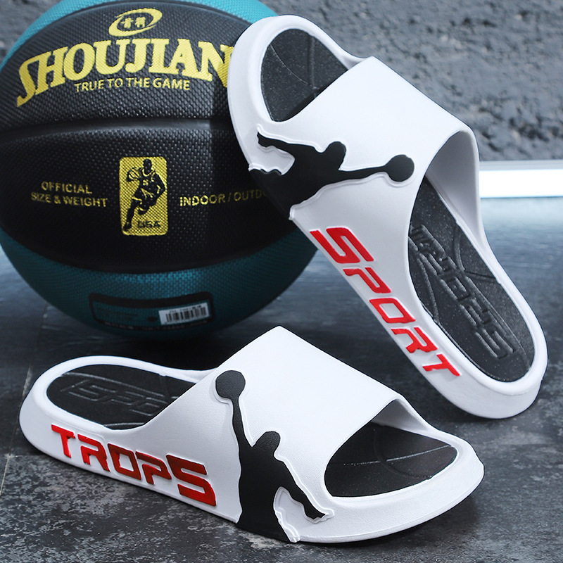 Джапанки за мъже, марка Qile family, младежки стил с открит пръст, PVC горна част, инжекционна подметка