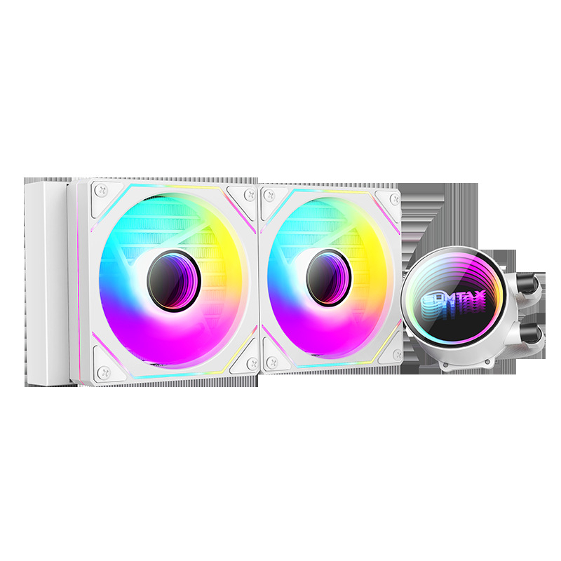 CPU υδρόψυξη ραδιοδιαχυτής με ABS περίβλημα, υδραυλικός ρουλεμάν, 800-1600 rpm, θόρυβος 22 dB, ευφυής έλεγχος θερμοκρασίας