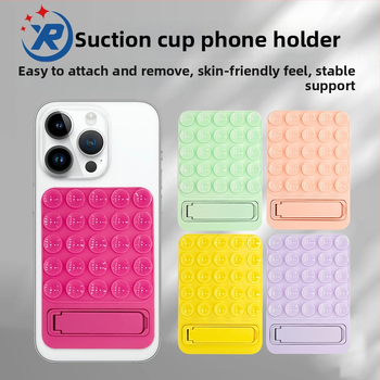 Десктоп стойка за телефон, силиконово и метално тяло, универсален дизайн, възможност за персонализиране