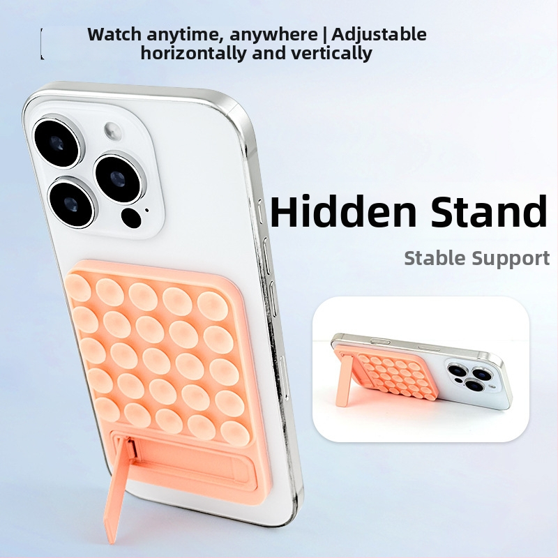 Десктоп стойка за телефон, силиконово и метално тяло, универсален дизайн, възможност за персонализиране