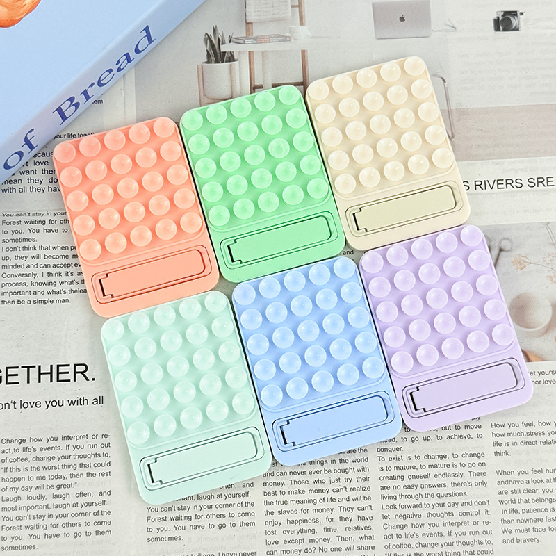 Десктоп стойка за телефон, силиконово и метално тяло, универсален дизайн, възможност за персонализиране