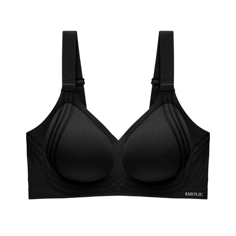 Grudnjak za oblikovanje bez žice, bez šavova, prozračne latex košarice, 3/4 šalice