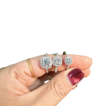 Prsten Manxi Jewelry – Srebro 925, kvadratni oblik, polirano elektroplatiranje, ženski vilinski stil