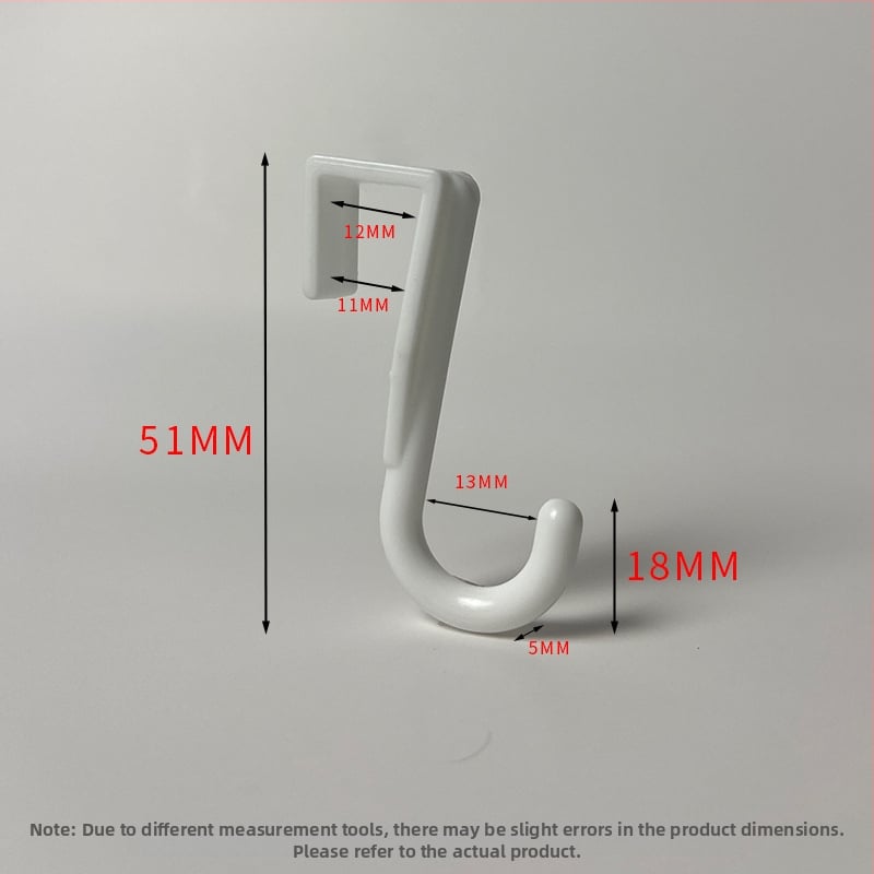 Cuier din plastic pentru bucătărie/baie/balcon — finisaj lucios, stil minimalist, montaj fără găuri. Material: plastic; Brand: Gies; Cod produs: New plastic card hook