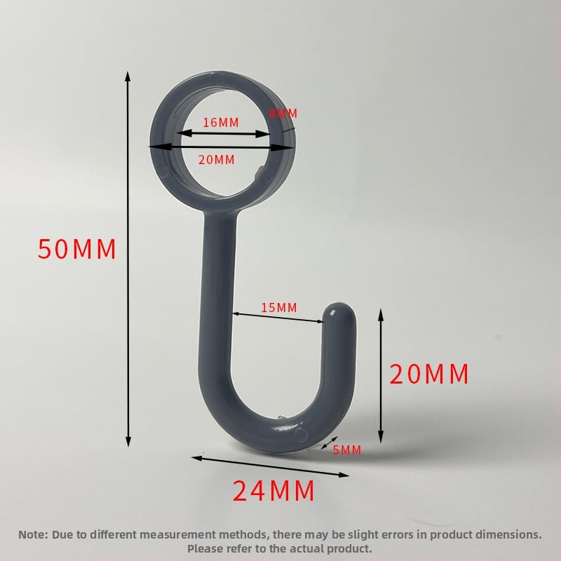 Cuier din plastic pentru bucătărie/baie/balcon — finisaj lucios, stil minimalist, montaj fără găuri. Material: plastic; Brand: Gies; Cod produs: New plastic card hook