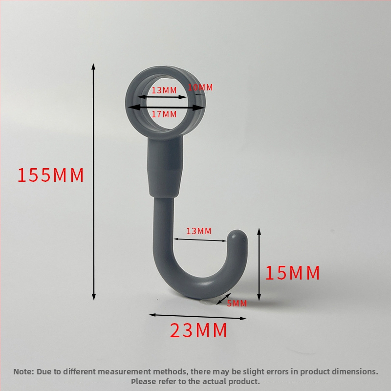 Cuier din plastic pentru bucătărie/baie/balcon — finisaj lucios, stil minimalist, montaj fără găuri. Material: plastic; Brand: Gies; Cod produs: New plastic card hook