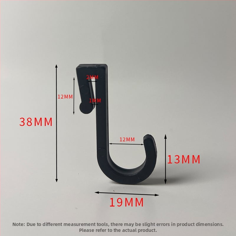 Cuier din plastic pentru bucătărie/baie/balcon — finisaj lucios, stil minimalist, montaj fără găuri. Material: plastic; Brand: Gies; Cod produs: New plastic card hook