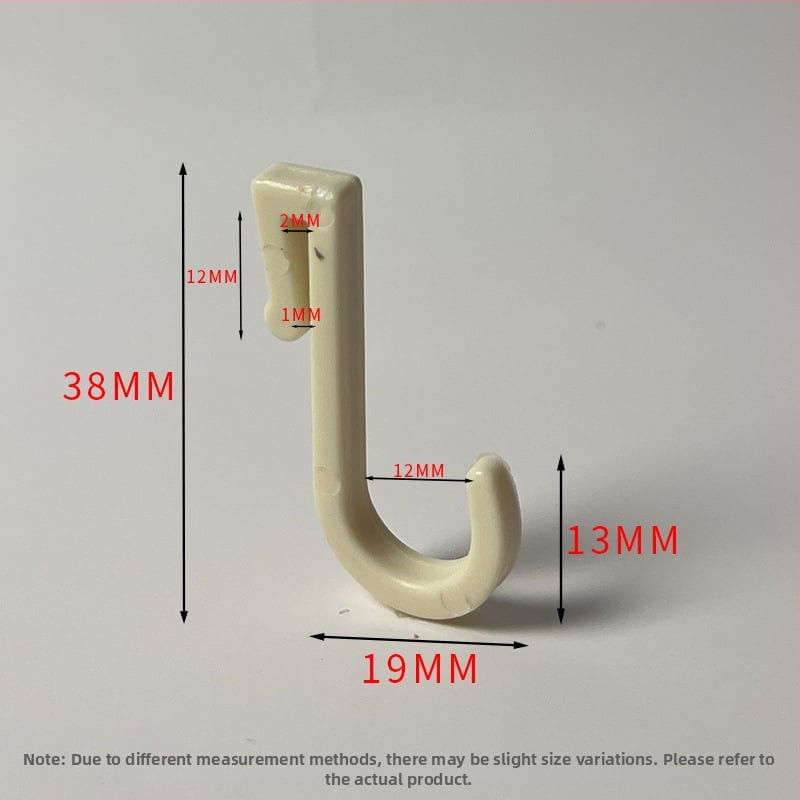 Cuier din plastic pentru bucătărie/baie/balcon — finisaj lucios, stil minimalist, montaj fără găuri. Material: plastic; Brand: Gies; Cod produs: New plastic card hook