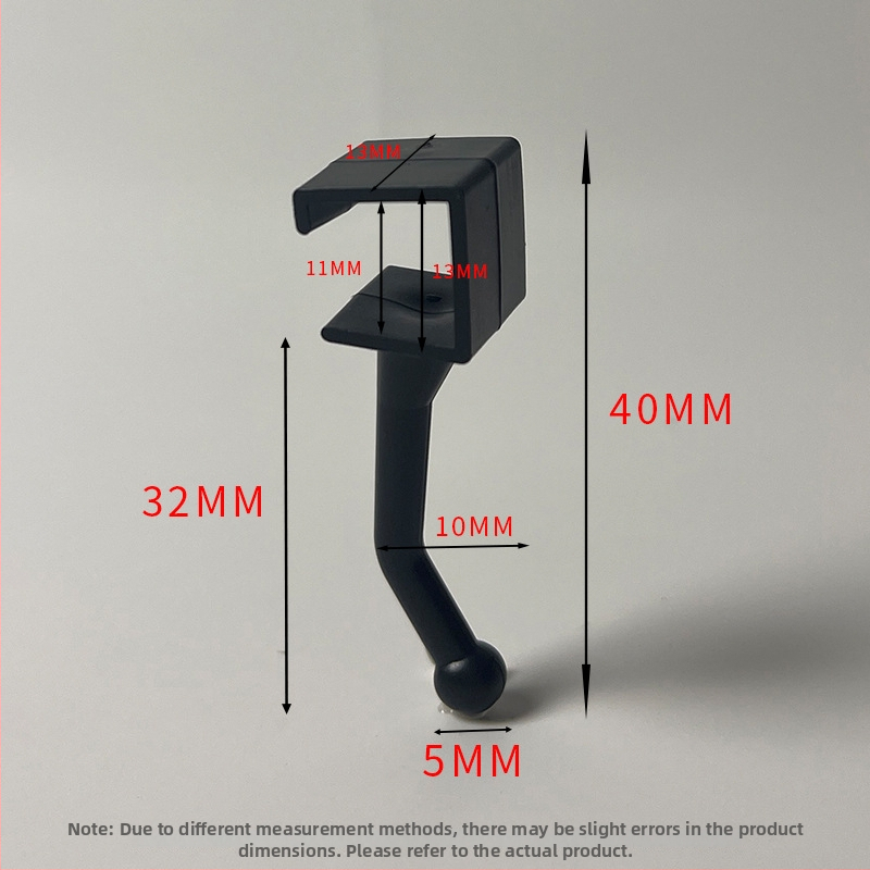 Cuier din plastic pentru bucătărie/baie/balcon — finisaj lucios, stil minimalist, montaj fără găuri. Material: plastic; Brand: Gies; Cod produs: New plastic card hook