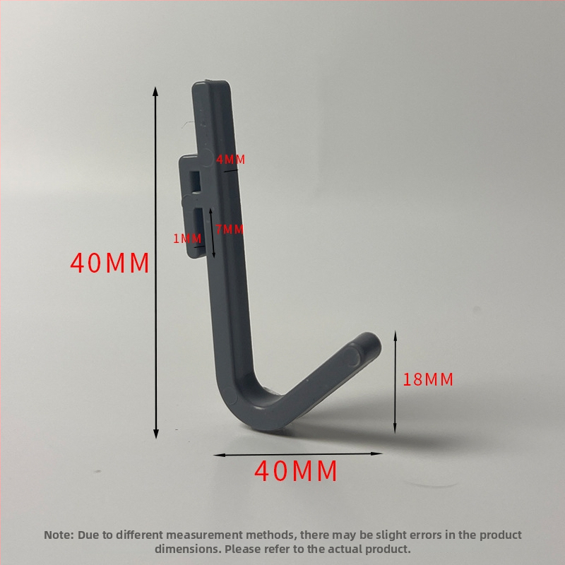 Cuier din plastic pentru bucătărie/baie/balcon — finisaj lucios, stil minimalist, montaj fără găuri. Material: plastic; Brand: Gies; Cod produs: New plastic card hook