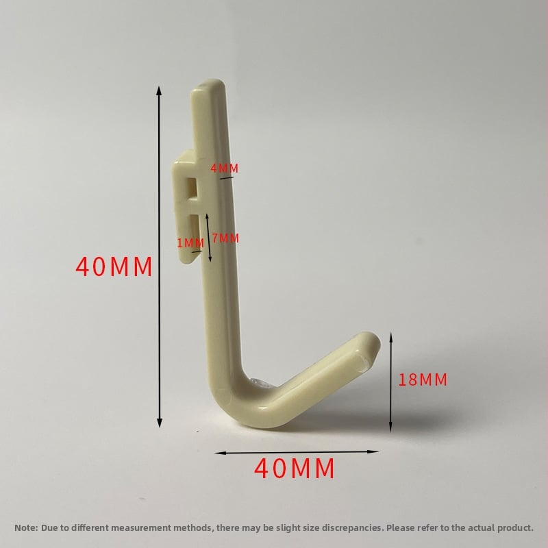 Cuier din plastic pentru bucătărie/baie/balcon — finisaj lucios, stil minimalist, montaj fără găuri. Material: plastic; Brand: Gies; Cod produs: New plastic card hook