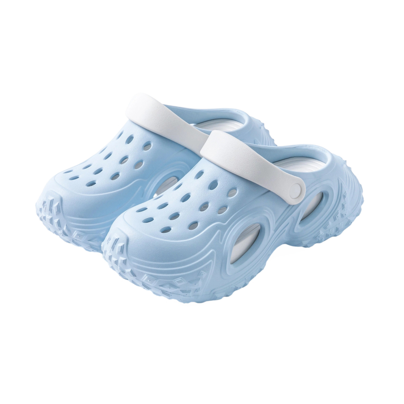 Ženske hole shoes s jednim kaišem, EVA gornji dio i EVA đon, zatvorenim prstima, debela potplata za povećanje visine