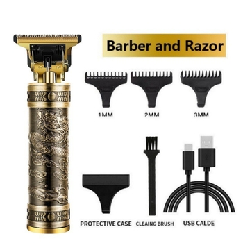 Mini elektromos hajvágó brushless motorral, titán ötvözetű penge, beépített 300-500 mAh akkumulátor, üzemidő 0-1 óra, zaj 36 dB alatt