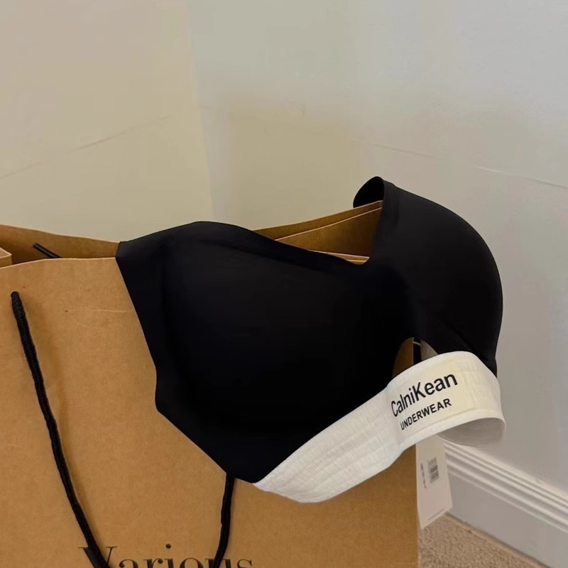 Nylon-Spandex sportmelltartó, kosár 3/4, Push-Up, varrás nélküli, lélegző, állítható dupla vállpántok