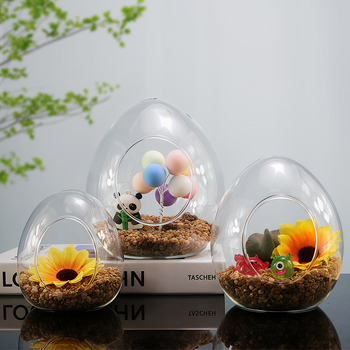 Micro táj üveg – tojás alakú, kézzel fújt, magas boroszilikát üveg, testreszabható