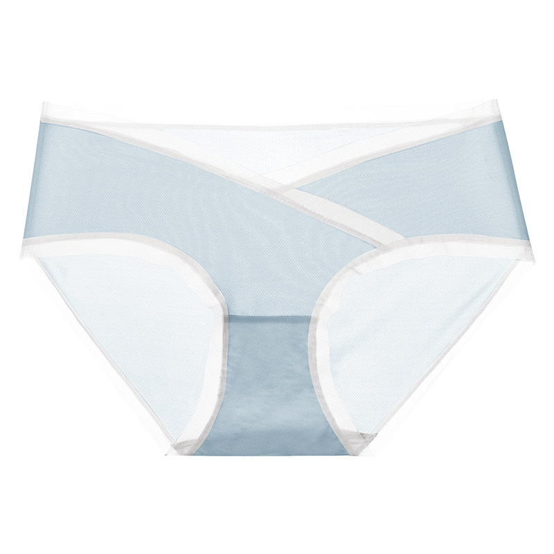 Kismama fehérnemű V‑alakú dizájnnal, pamut betéttel az ágyéknál, alacsony derék, lélegző, hasi támasz