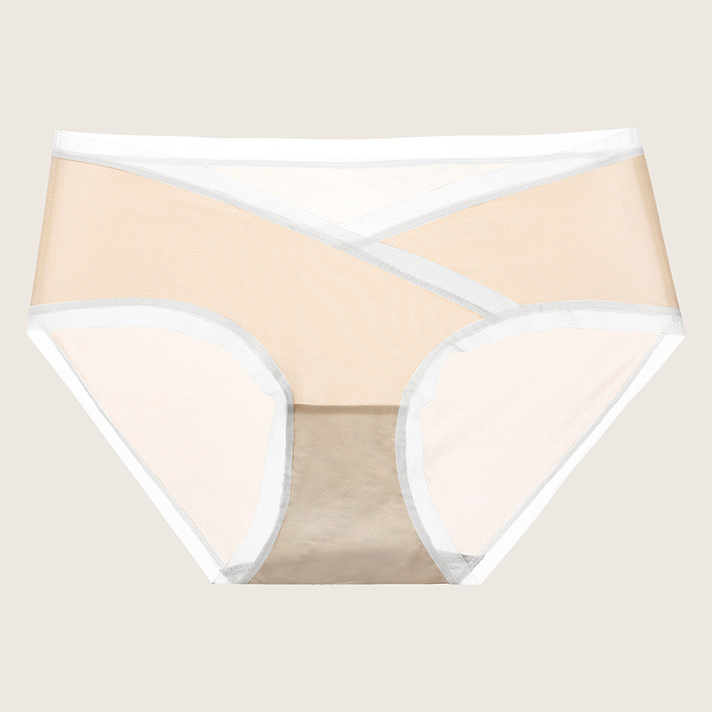 Kismama fehérnemű V‑alakú dizájnnal, pamut betéttel az ágyéknál, alacsony derék, lélegző, hasi támasz