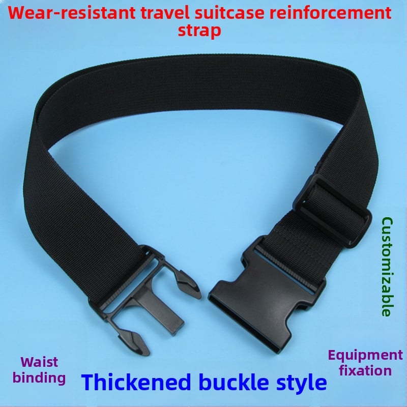 Ζώνη αποσκευών με αγκράβα – ενισχυμένη ζώνη συσκευασίας και επέκτασης για βαλίτσες, 1000D πολυπροπυλένιο, Φθινόπωρο 2024