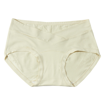Terhes nőknek készült bugyi modal pamutból, lélegző és antibakteriális, középmagas derék, meghosszabbított szeméremrész viszkóz béléssel (80–90%)