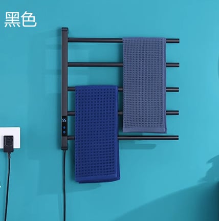 Rozsdamentes acélból 304 melegített törölközőtartó, 4 szintű, elektroplating felület