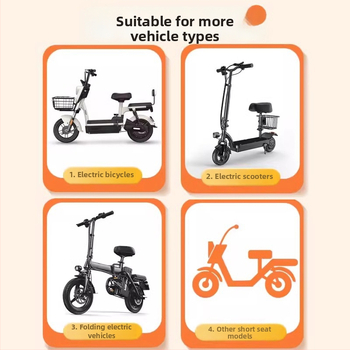 Калъф за седалка на електрически велосипед – слънцезащитен и водоустойчив, мек PU подложка – съвместим с Aima и Yade