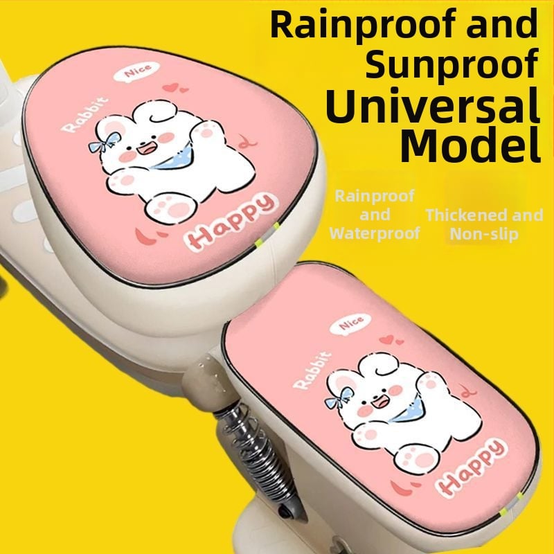 Калъф за седалка на електрически велосипед – слънцезащитен и водоустойчив, мек PU подложка – съвместим с Aima и Yade