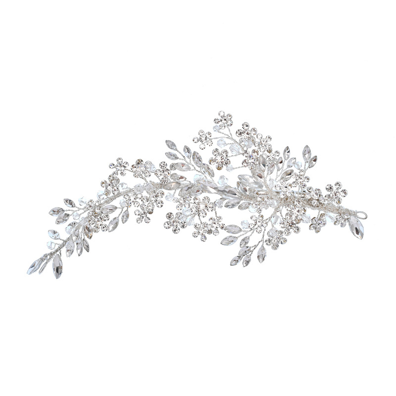 Spajalica za kosu od rhinestonea, duckbill klip, originalni dizajn, ručno izrađeno, model J6223