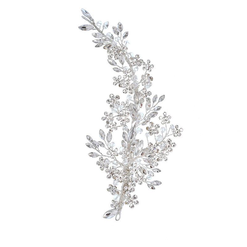 Spajalica za kosu od rhinestonea, duckbill klip, originalni dizajn, ručno izrađeno, model J6223