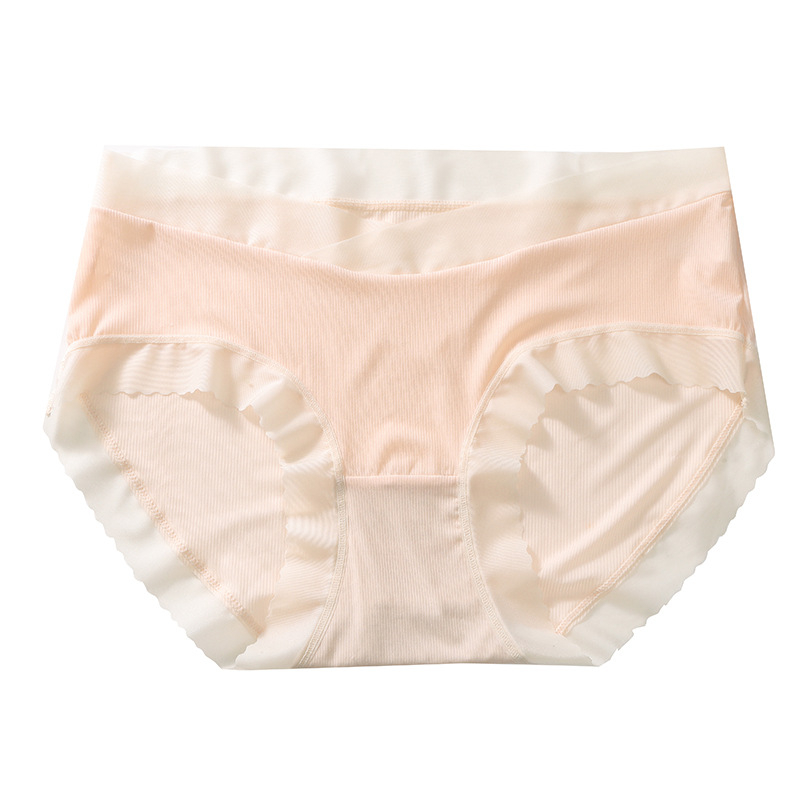 Kismama alsónemű nylonból, 80–90% nylon tartalommal, 100% pamut alsó rész, légáteresztő, alacsony derék, hasi támasz, a terhesség kezdetétől a végéig