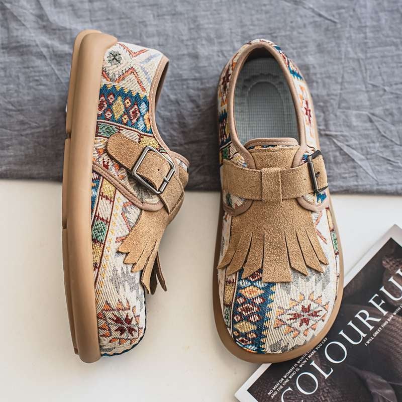 Muške platnene loaferice slip-on, prozračne, srednje visine, gumena potplata, PVC ulozak