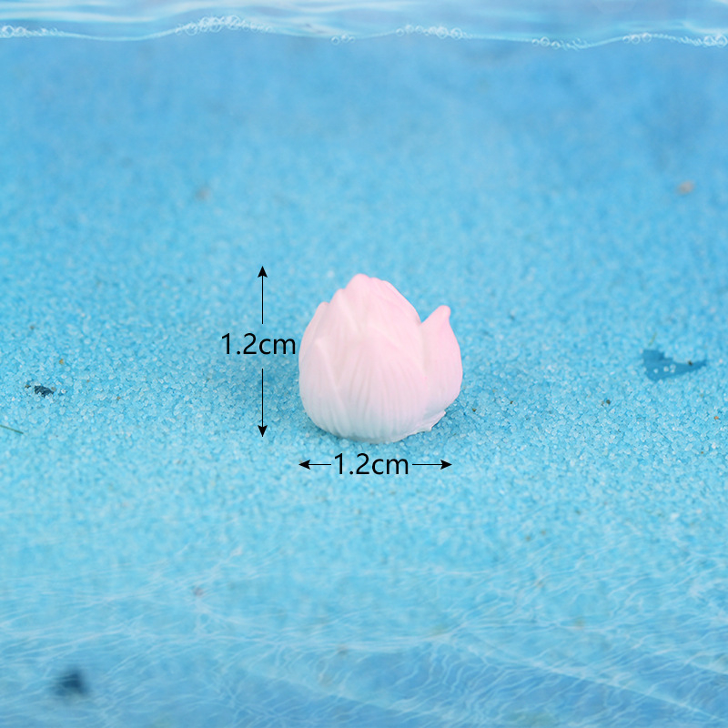 DIY микроландшафт аквариумни украси от смола, растения, пасторален стил, персонализирано производство