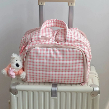 Kozmetička torbica za žene, vanjski materijal najlon, podstava od poliestera, zatvarač, ležerni putnički stil, Youchuan marka, izdanje jesen 2025.