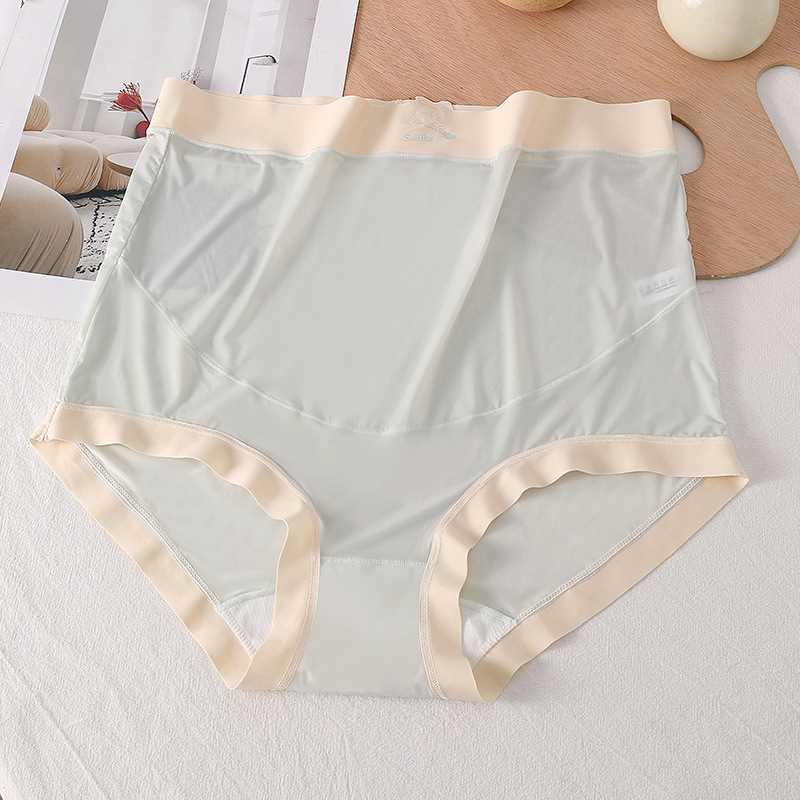 Trudničko donje rublje s visokim strukom, Ice Silk, antibakterijsko, potpora trbuha, najlon 70–80%