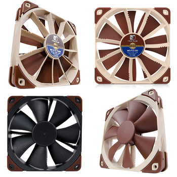 Owl F12/P12 σειρά PC ανεμιστήρας περιβλήματος, PWM έξυπνος έλεγχος θερμοκρασίας, 5V, 1500 RPM, SSO2 ρουλεμάν