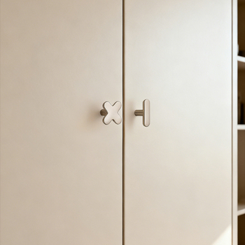 Ručka za ladicu | Moderan minimalistički stil, cinkov legura, lijevanje pod tlakom, oblik šipke, podešivi razmak rupa, model 2519