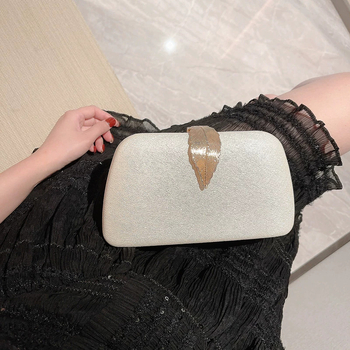 Ženska večernja clutch torbica — horizontalan kvadratnog oblika, PU materijal, PU podstava, zaključavanje kopčom, stil Cross-border Trend