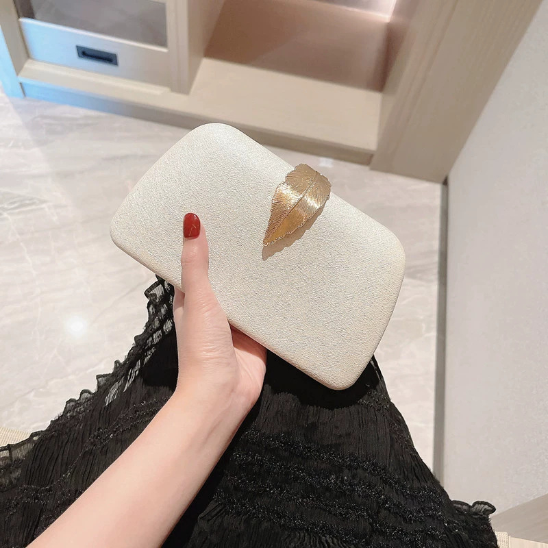 Ženska večernja clutch torbica — horizontalan kvadratnog oblika, PU materijal, PU podstava, zaključavanje kopčom, stil Cross-border Trend