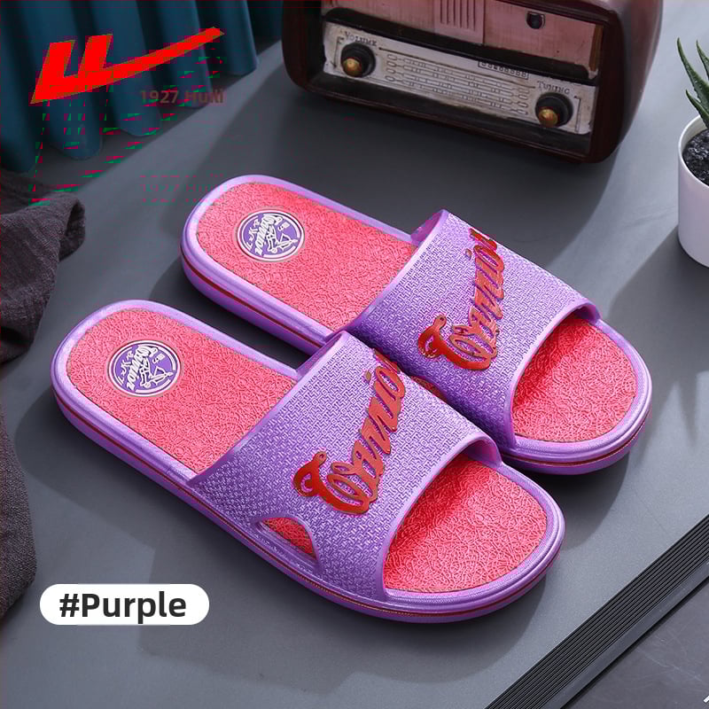 Мъжки PVC пантофи за вътрешна употреба, нехлъзгаща се дебела подметка, отворен пръст, инжекционно формовани