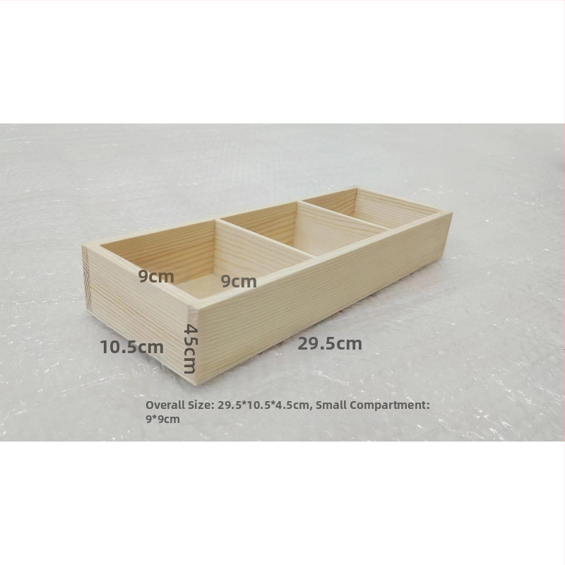 Drevená skladacia skrinka s viacerými mriežkami a štvorcovými priehradkami, na stolné použitie, kapacita 18 l, prispôsobiteľná, montáž do auta