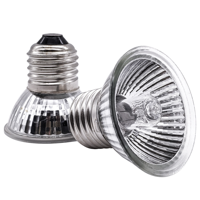 Mini hüllőnaplámpa UVA/UVB 3.0 szárazföldi és vízi teknősök számára, kalcium-kiegészítő, 25W